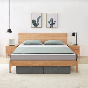 332904 vidaXL Caixas de arrumação 2 pcs tecido 70x40x18 cm antracite