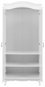 Roupeiro com 2 portas branco 187 cm CAMMIN Beliani