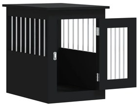 Móvel casota para cão 45x62x59 cm derivados de madeira preto