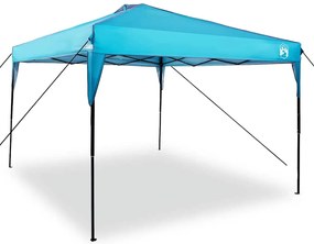 Tenda de Toldo Azul 300 x 300 x 227 / 236 / 245 cm Tecido Oxford