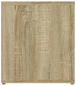 Móveis TV 2 pcs 80x31,5x36 cm derivados madeira carvalho sonoma