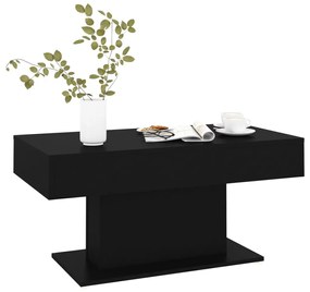 Mesa de centro 96x50x45 cm derivados de madeira preto