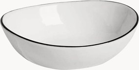 Taças de aperitivos de porcelana artesanais Salt, conjunto de 2