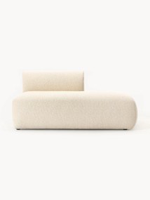 Módulo chaise longue em bouclé Sofia