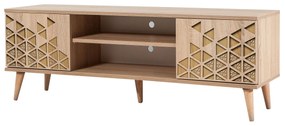 Móvel TV Stand Truva – Carvalho Sonoma – 140 cm x 50 cm x 40 cm