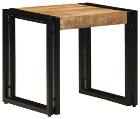 vidaXL Mesa de centro Castanho 40 x 40 x 38 cm Madeira de manga maciça