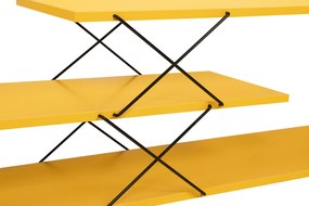 Móvel TV Zigzag – Amarelo – 120x40x30 cm