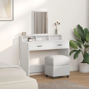 Tocador com Gavetas Branco 100x41x140 cm