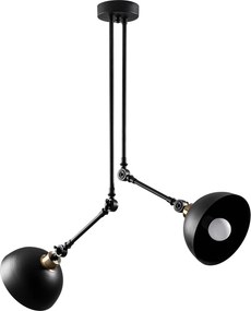 Candeeiro de Teto Dram – Preto – 81 x 81 cm