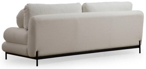 Sofá de 3 Lugares Livorno – Branco – 230 cm x 85 cm x 92 cm