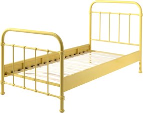 Cama para Crianças NEW YORK  90x200CM + Estrado Amarelo