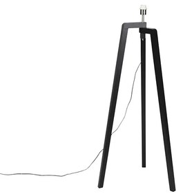 Candeeiro de pé preto sem abajur - Puros