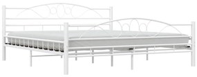 Estrutura de cama 180x200 cm metal branco