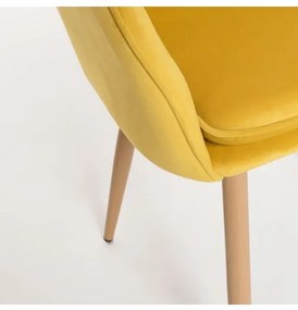 DUDECO - Cadeira Norbana Amarelo