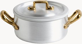 Caçarola com pega, tampa e inserção em porcelana Porcelano, conjunto de 3