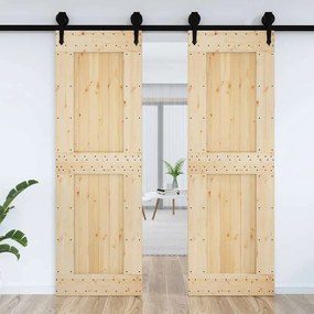 Porta NARVIK 70x210 cm madeira de pinho maciça