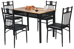 Mesa de jogos com superfície de fibra de carbono em formato de Z