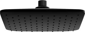 Mexen D-62 chuveiro 20x20 cm, preto - 79762-70