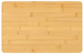 Tábuas de pequeno-almoço 6 pcs 22x14x0,8 cm bambu