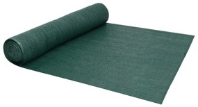 149422 vidaXL Rede de ocultação para privacidade PEAD 195 g/m² 3,6x10 m verde