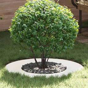 vidaXL Plantadeira de Plástico Branca Plástico Médio Resistente