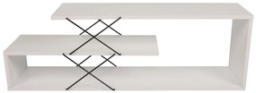 Móvel de TV Zigzag – Branco – 120 cm x 40 cm x 30 cm
