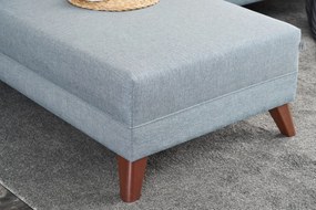 Sofá de Canto Bella – Azul – 275 cm x 85 cm x 165 cm