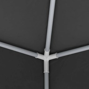 Tenda festas com paredes laterais 2,5x2,5m 90g/m² antracite