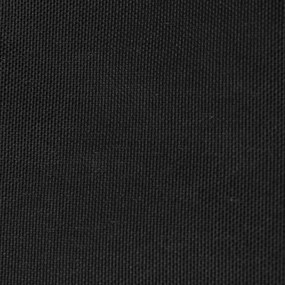 Para-sol estilo vela tecido oxford trapézio 3/5x4 m preto