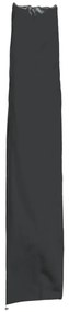 vidaXL Capa para guarda-sol de jardim 170x28/32 cm 420D oxford preto