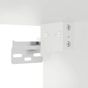 Móveis de TV para parede 2 pcs 40x34,5x40 cm branco
