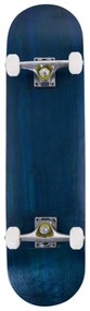 Skate Longboards para crianças Skate de madeira de bordo 79x20cm com 4 rodas PU Azul