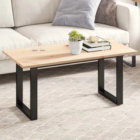 vidaXL Tampo de mesa retangular 100x50x1,7 cm pinho maciço