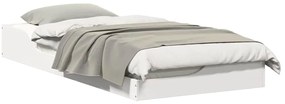 Estrutura de cama de chão Branco 100 x 200 cm