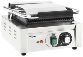 Grelhador sanduicheira Panini aço inoxidável 1800W 31x30,5x20cm
