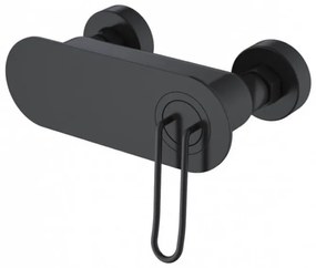 Torneira monocomando de encastrar para duche de cor preto mate Belice