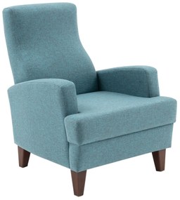 Cadeira Wing Kana – Turquesa – 76x91x87 cm