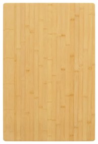 vidaXL Tampo de mesa 60x100x1,5 cm bambu