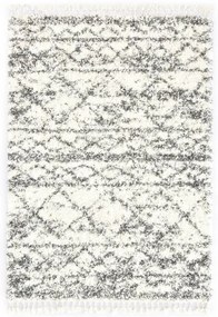 vidaXL Tapete berbere shaggy PP bege e areia 160x230 cm