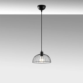 Candeeiro de Teto Beybisi – Preto – 25 x 25 cm
