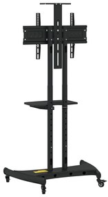 Suporte de TV c/ rodas ecrãs de 32-70" Max VESA 600x400mm 60kg