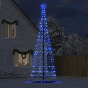 LED Árvore de Natal 1534 LEDs Azul 503 cm