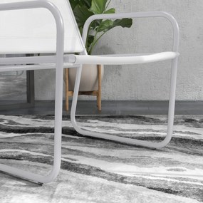 Conjunto de Móveis de Jardim Conjunto de 1 Mesa Redonda e 2 Cadeiras d