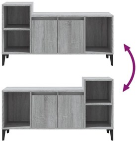 Móvel de TV 100x35x55 cm derivados de madeira cinzento sonoma