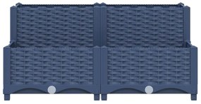 Canteiro elevado 80x80x38 cm polipropileno