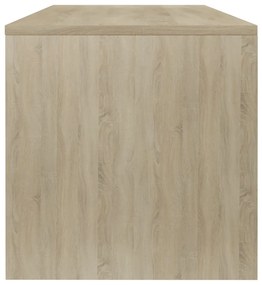 Mesa de centro derivados de madeira carvalho sonoma