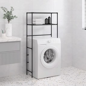 vidaXL Estante arrumação p/ máquina de lavar 2 prat. 69x28x143cm ferro