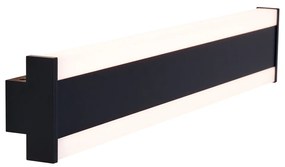 Candeeiro de Parede Moderno Preto CCT 60cm incl. LED IP54 - Vanya Moderno