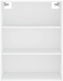 Armário alto 69,5x34x180 cm derivados de madeira branco