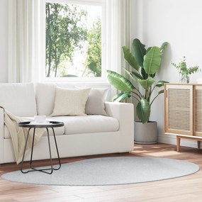 vidaXL Tapete Cinzeto 140 x 200 cm Poliéster